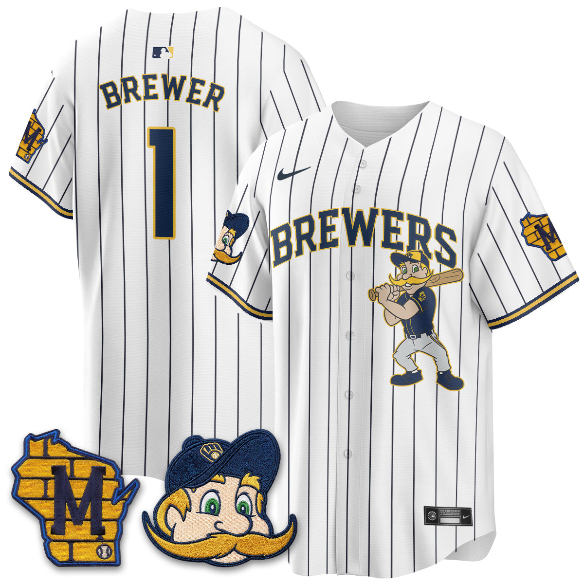 MIL Bernie Edition Vapor Jersey - Stitched