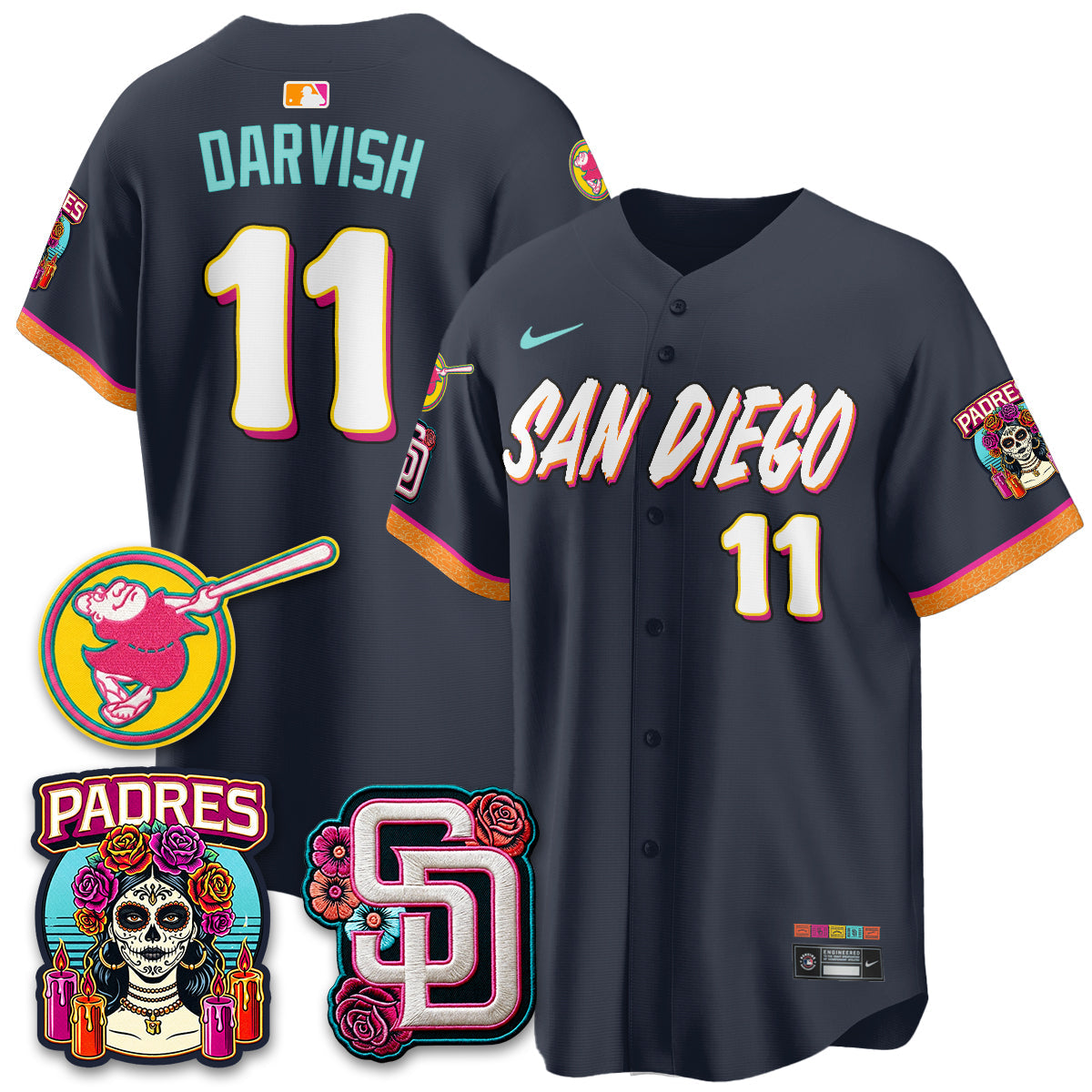SD 2026 City Connect Vapor Premier Limited Jersey - Stitched V2