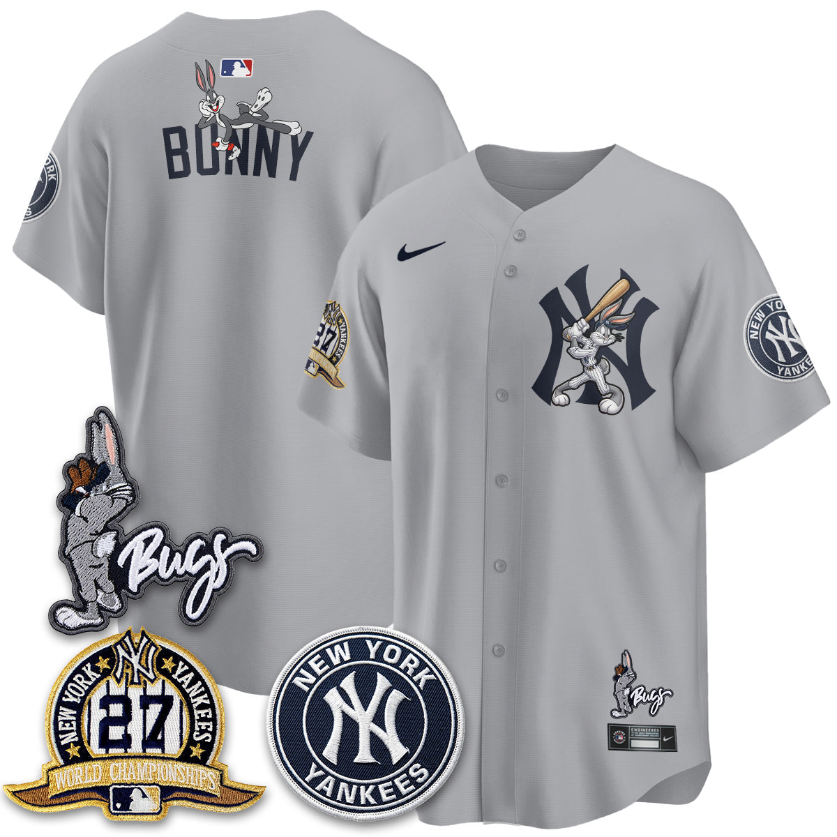 NYY Bunny Vapor Limited Jersey - All Stitched
