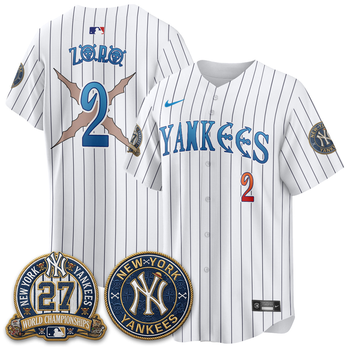 NYY x Japanese Cartoon Limited Jersey -  Stitched