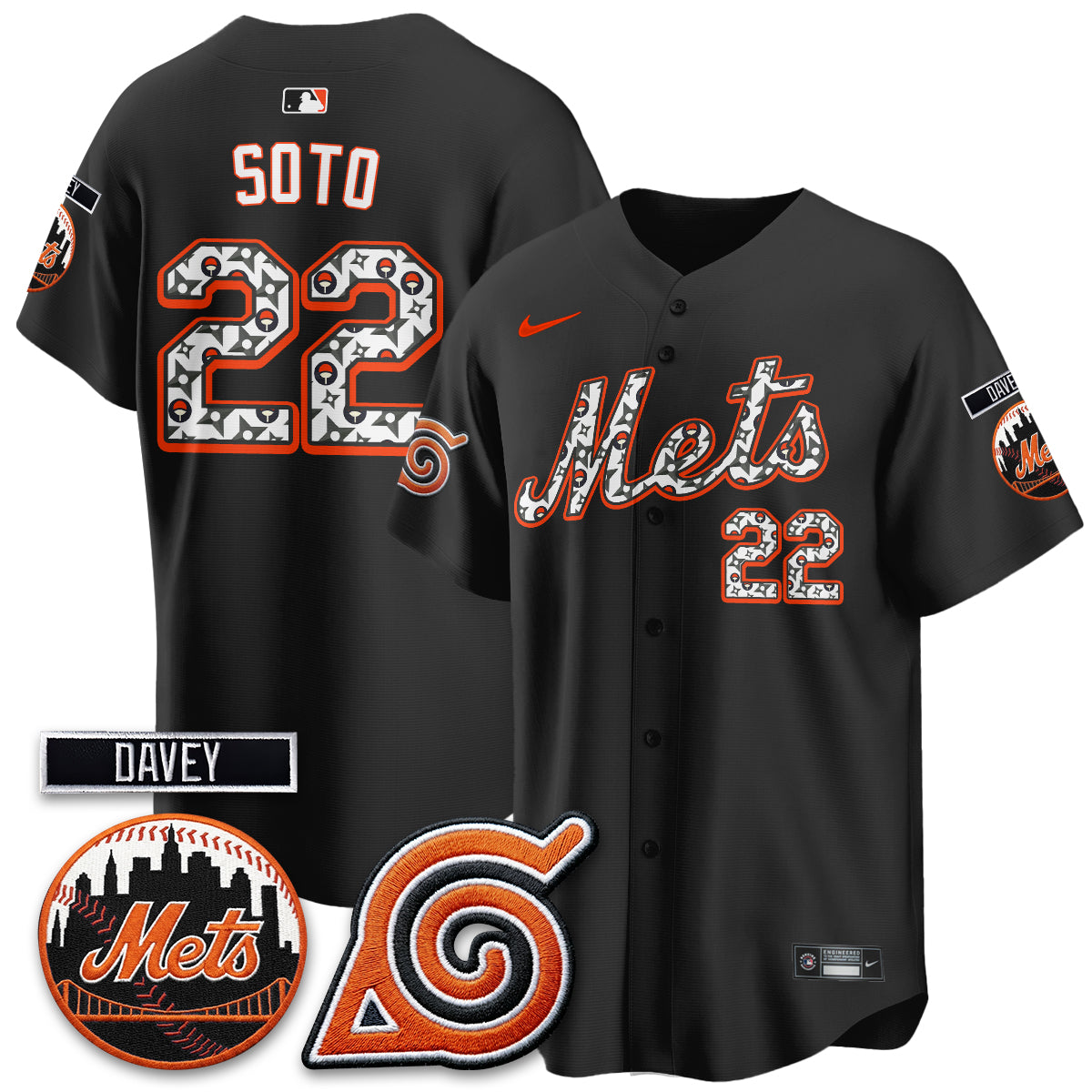NYM x Naruto Nights 2026 Vapor Limited Jersey - All Stitched V2