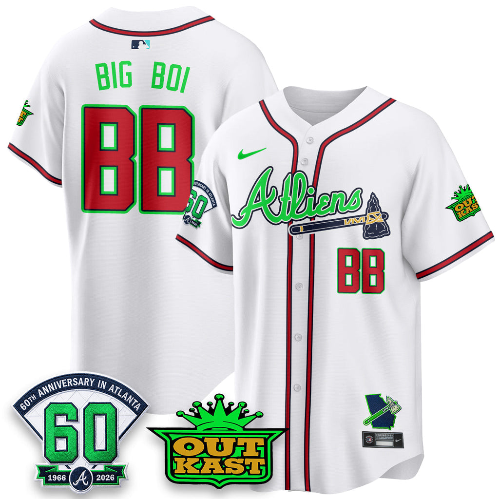 ATL x Atliens Cool Base Galaxy Version Jersey - Stitched (44)
