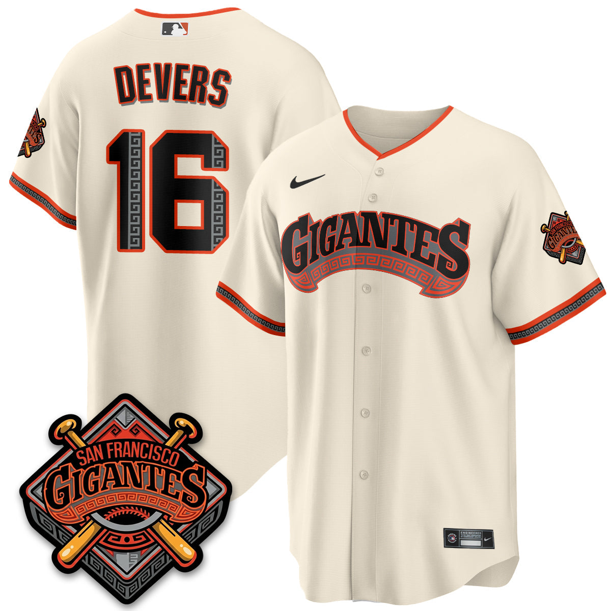 SF GIGANTES Vapor Limited Jersey - Stitched