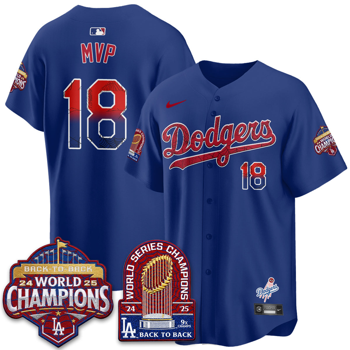 LAD x Web-Head 2026 Vapor Jersey - Stitched
