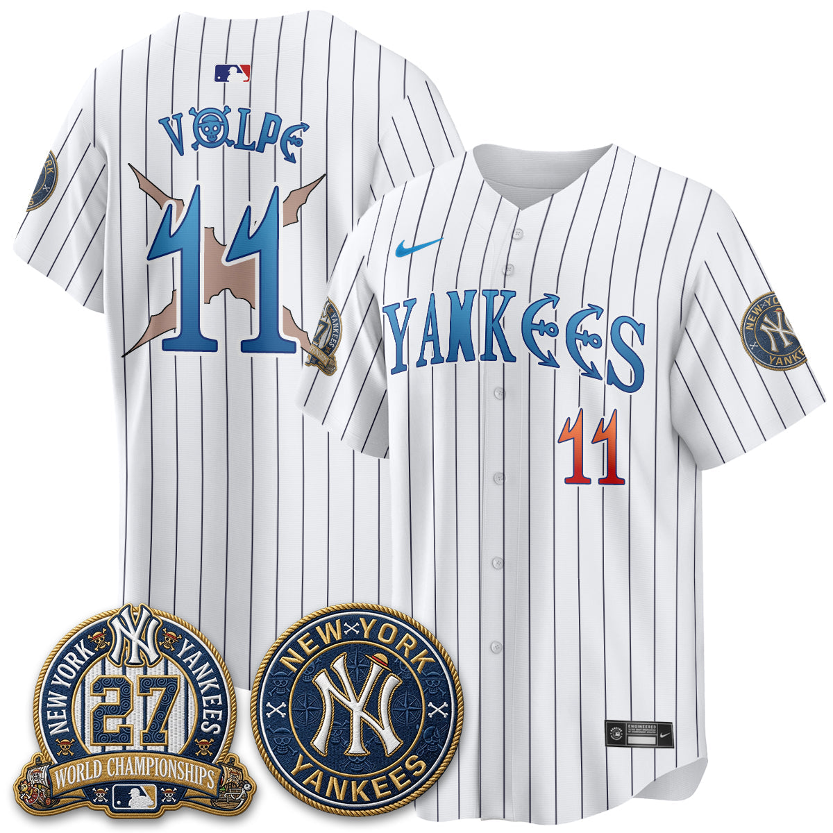 NYY x Japanese Cartoon Limited Jersey -  Stitched