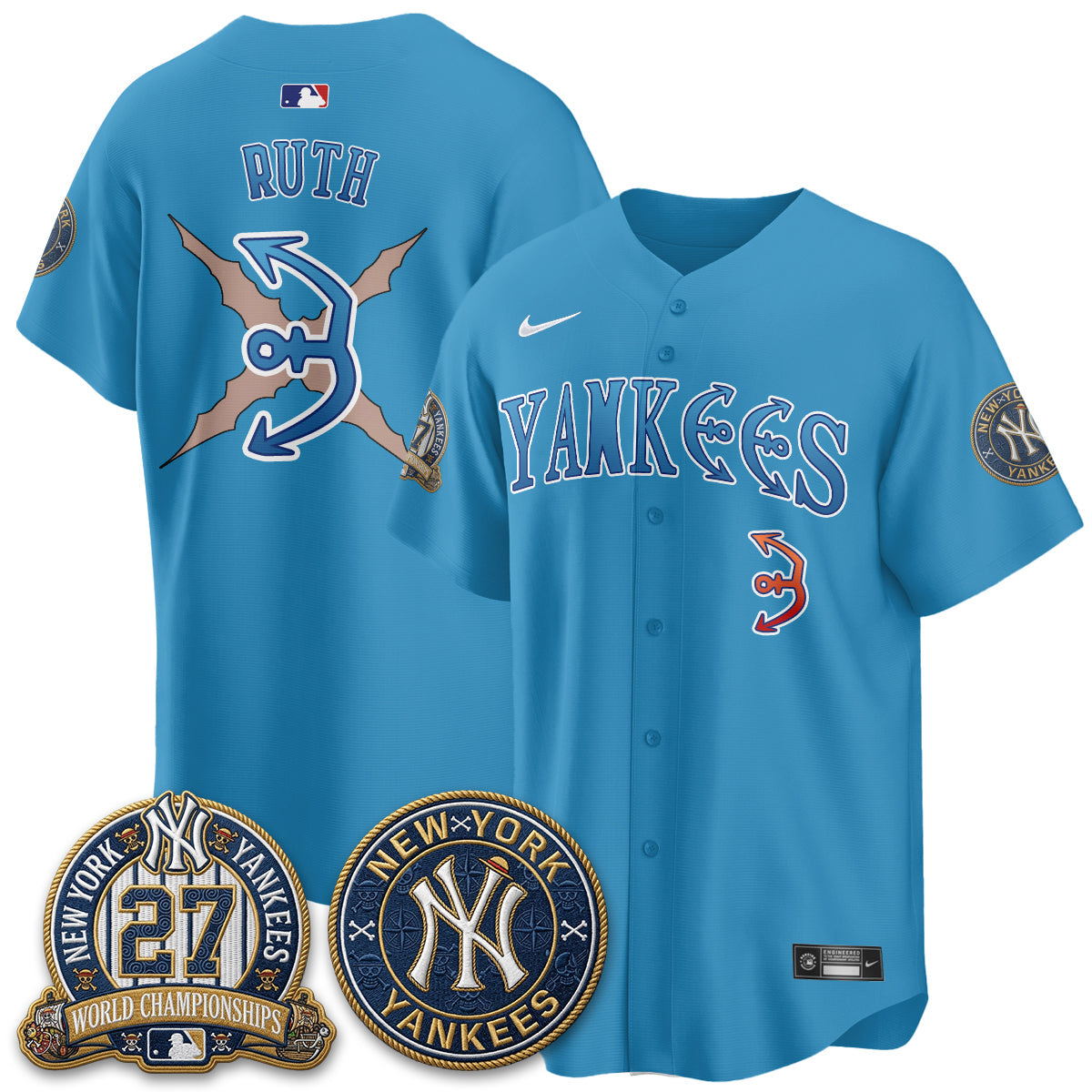 NYY x Japanese Cartoon Limited Jersey -  Stitched