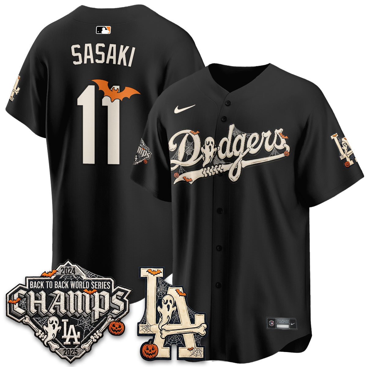 LAD Halloween 2026 Vapor Jersey - Stitched