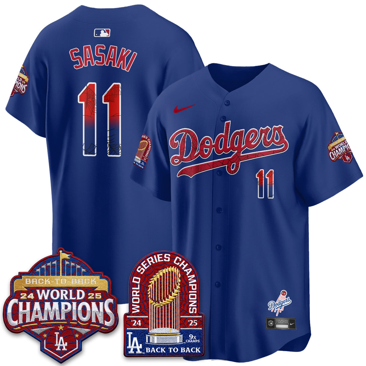 LAD x Web-Head 2026 Vapor Jersey - Stitched