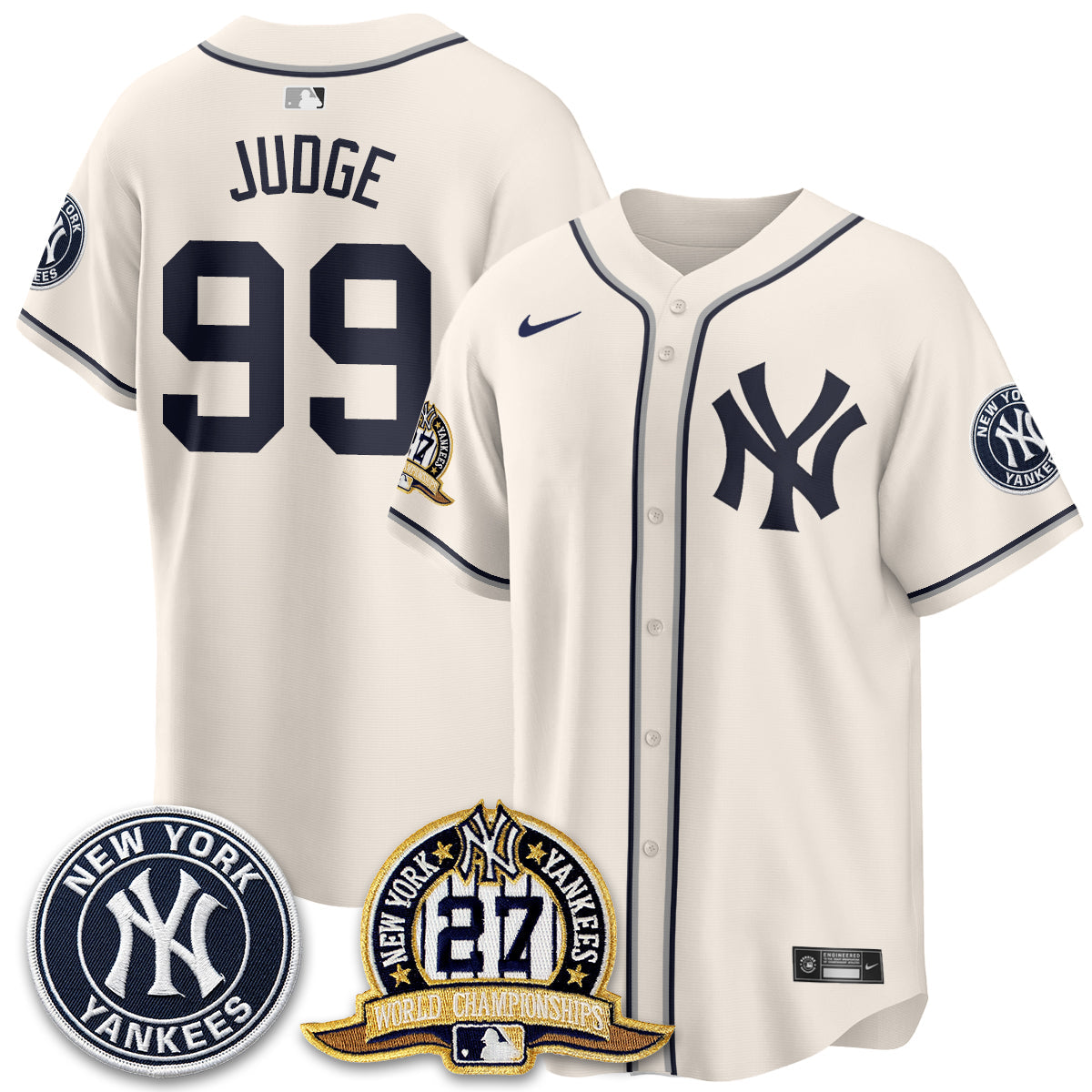 NYY 2026 Black Out Style Vapor Limited Jersey - All Stitched