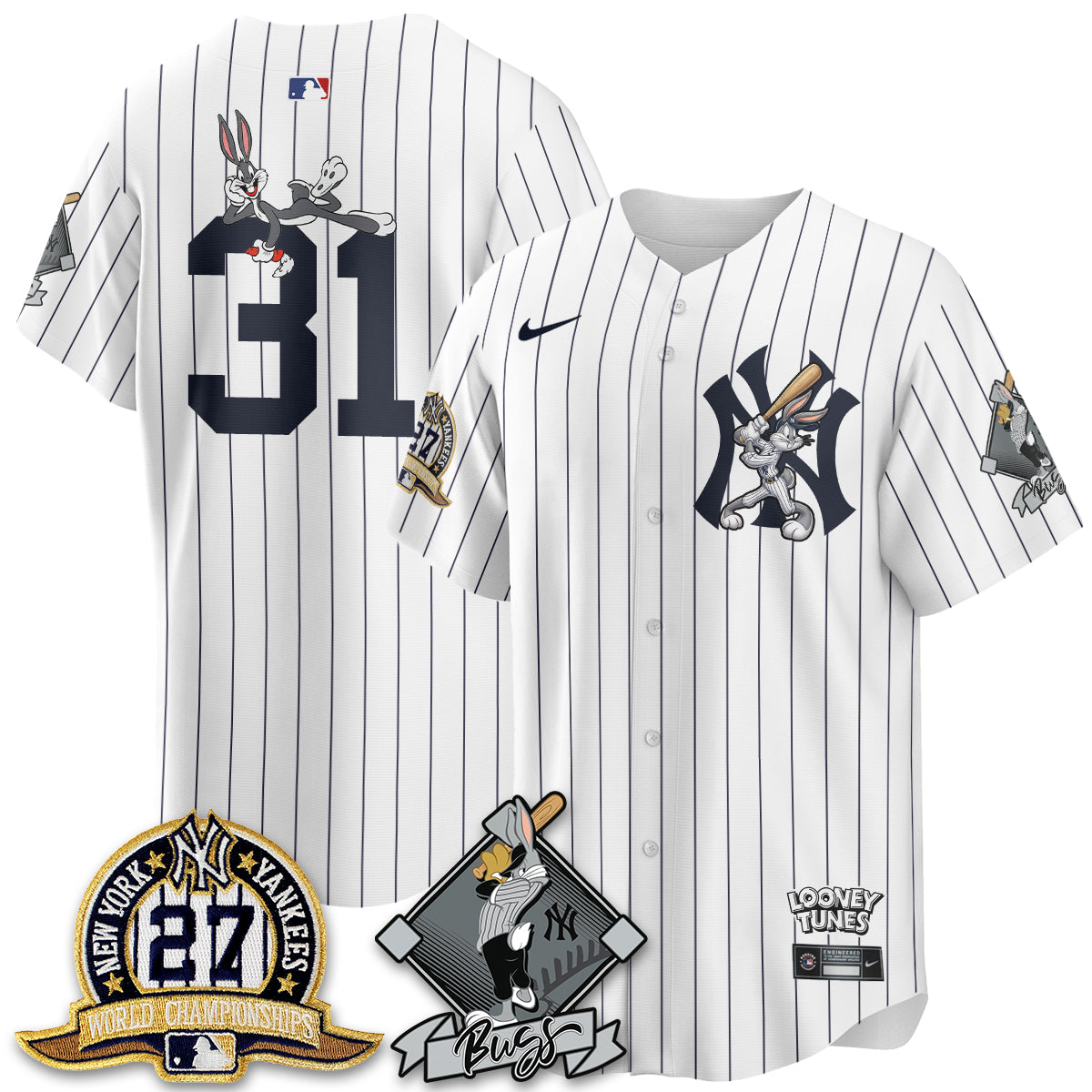 NYY Bunny Vapor Limited Jersey V2- Stitched