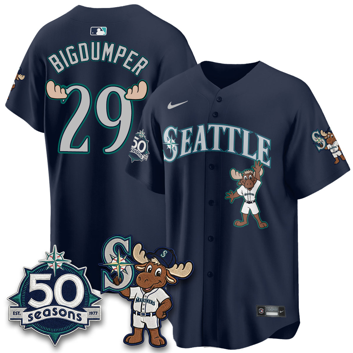 SEA Mascot Jersey - Stitched