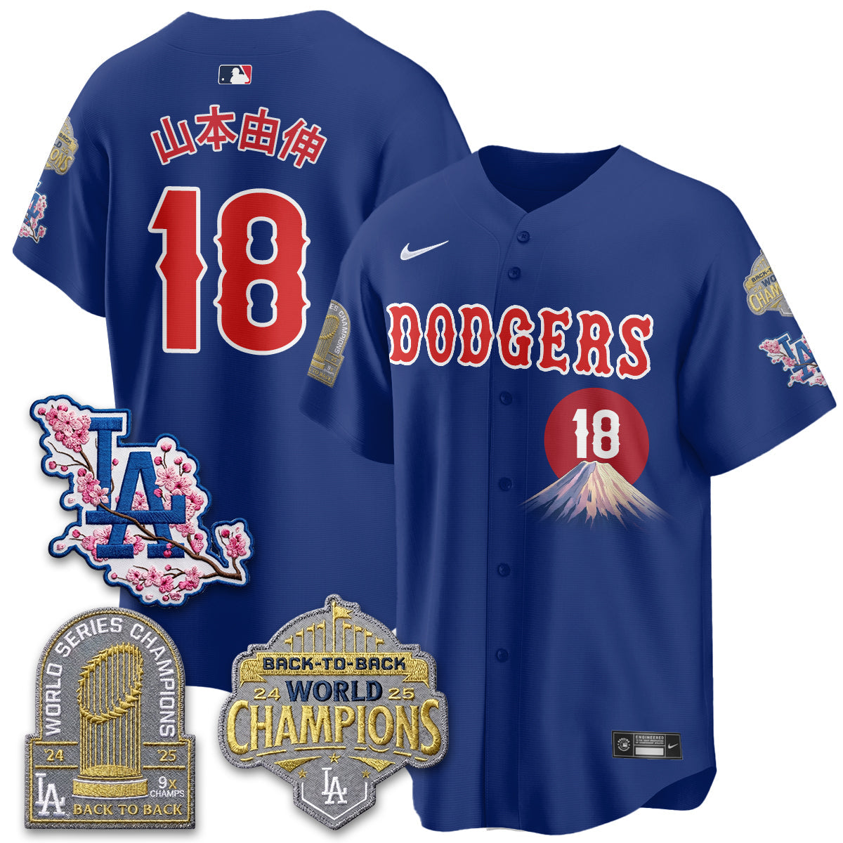 LAD Japanese Heritage Night 2026 Jersey - All Stitched V2