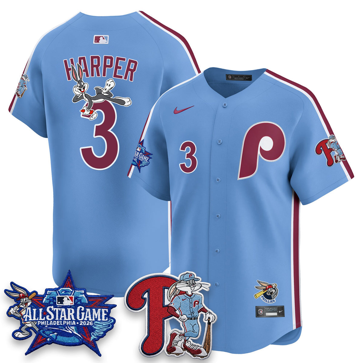 PHI x Bunny Vapor Premier Limited Jersey - Stitched