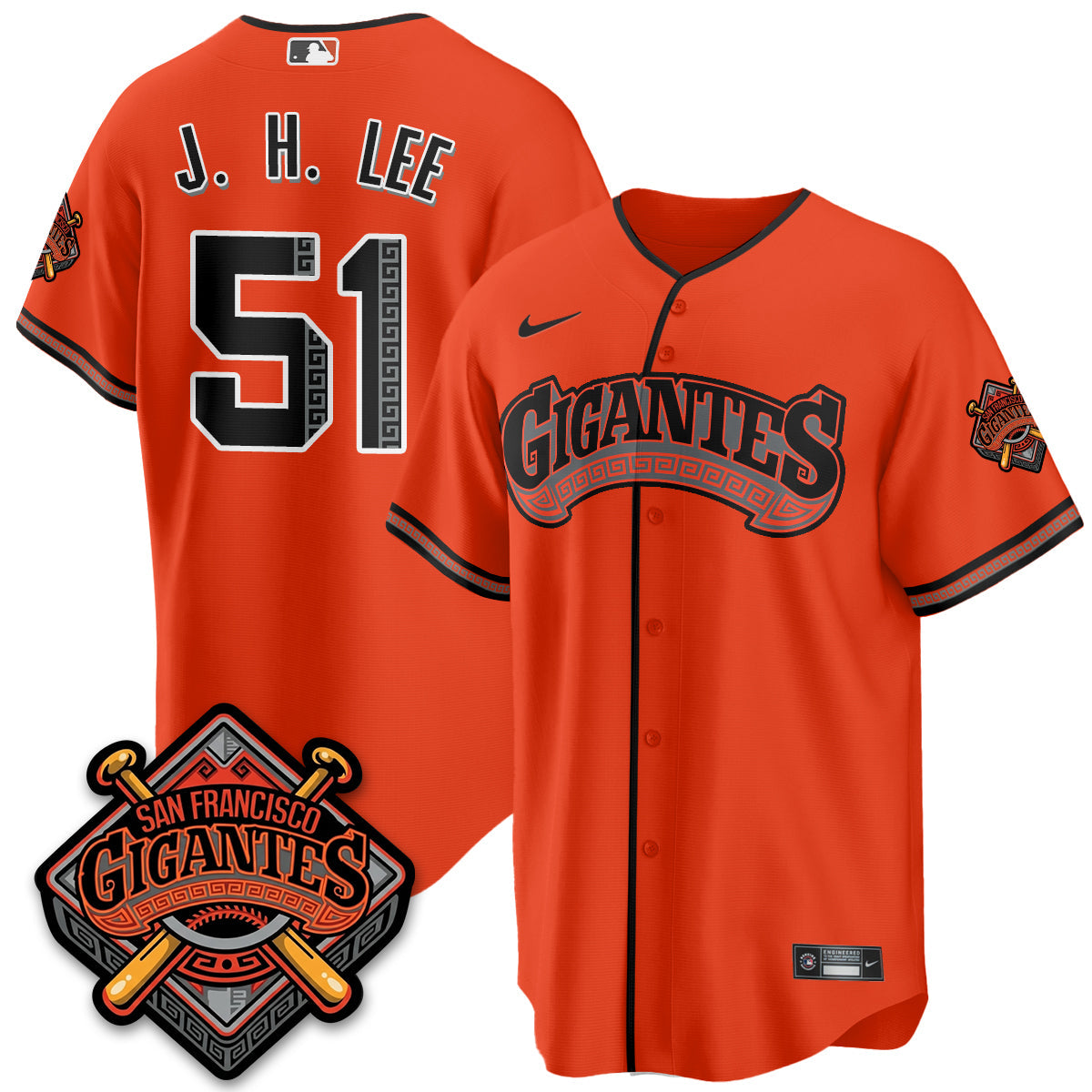 SF GIGANTES Vapor Limited Jersey - Stitched