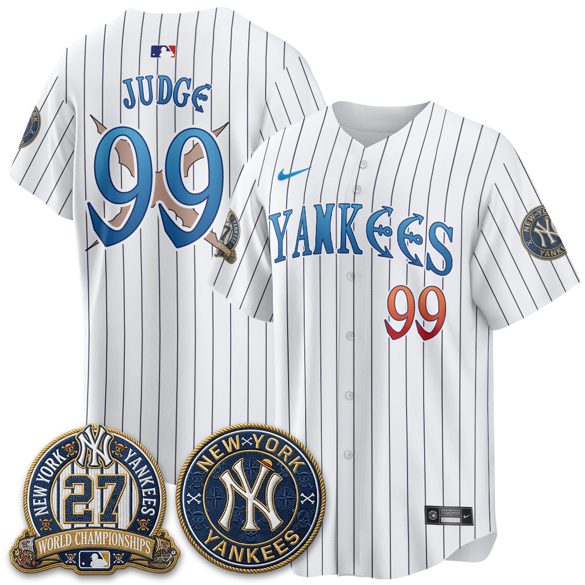 NYY x Japanese Cartoon Limited Jersey -  Stitched