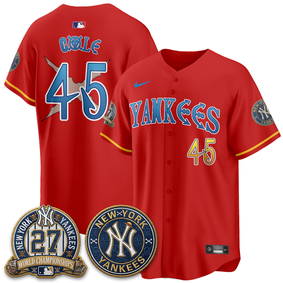 NYY x Japanese Cartoon Limited Jersey -  Stitched