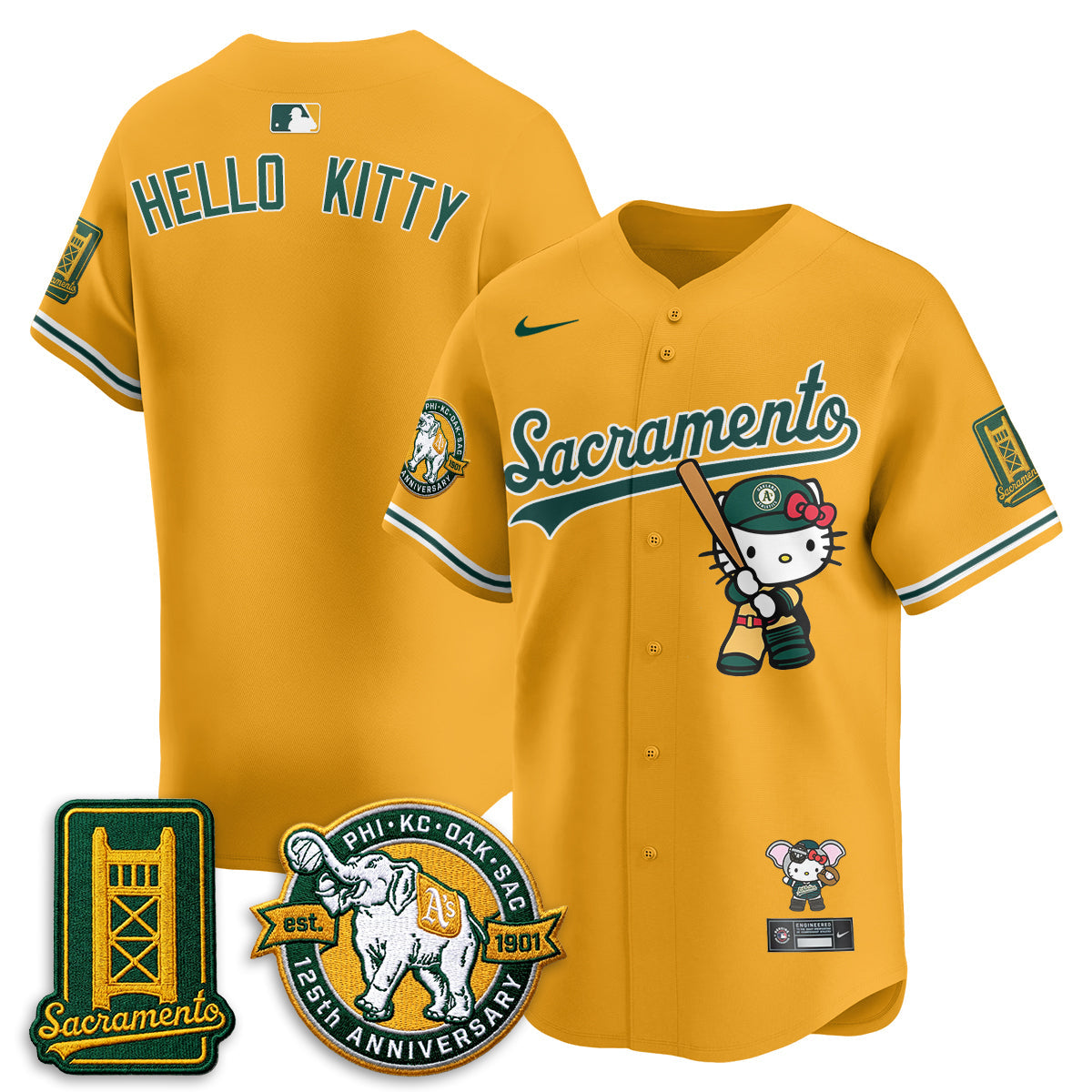 OAK x Meow KT 2026 Vapor Limited Jersey - Stitched