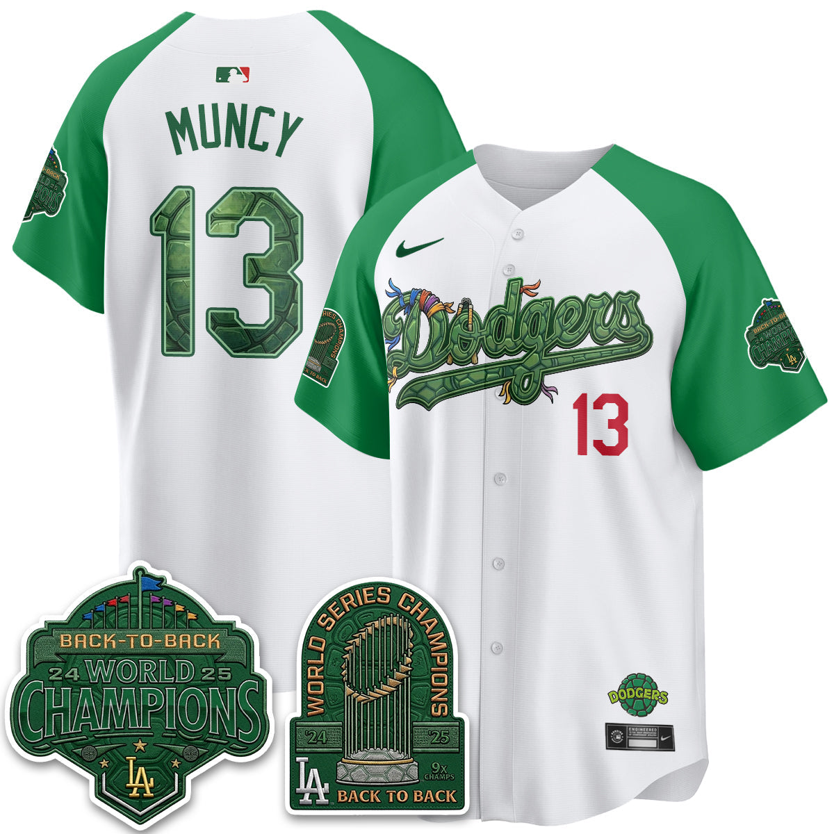 LAD x TMNT 2026 Vapor Jersey - Stitched