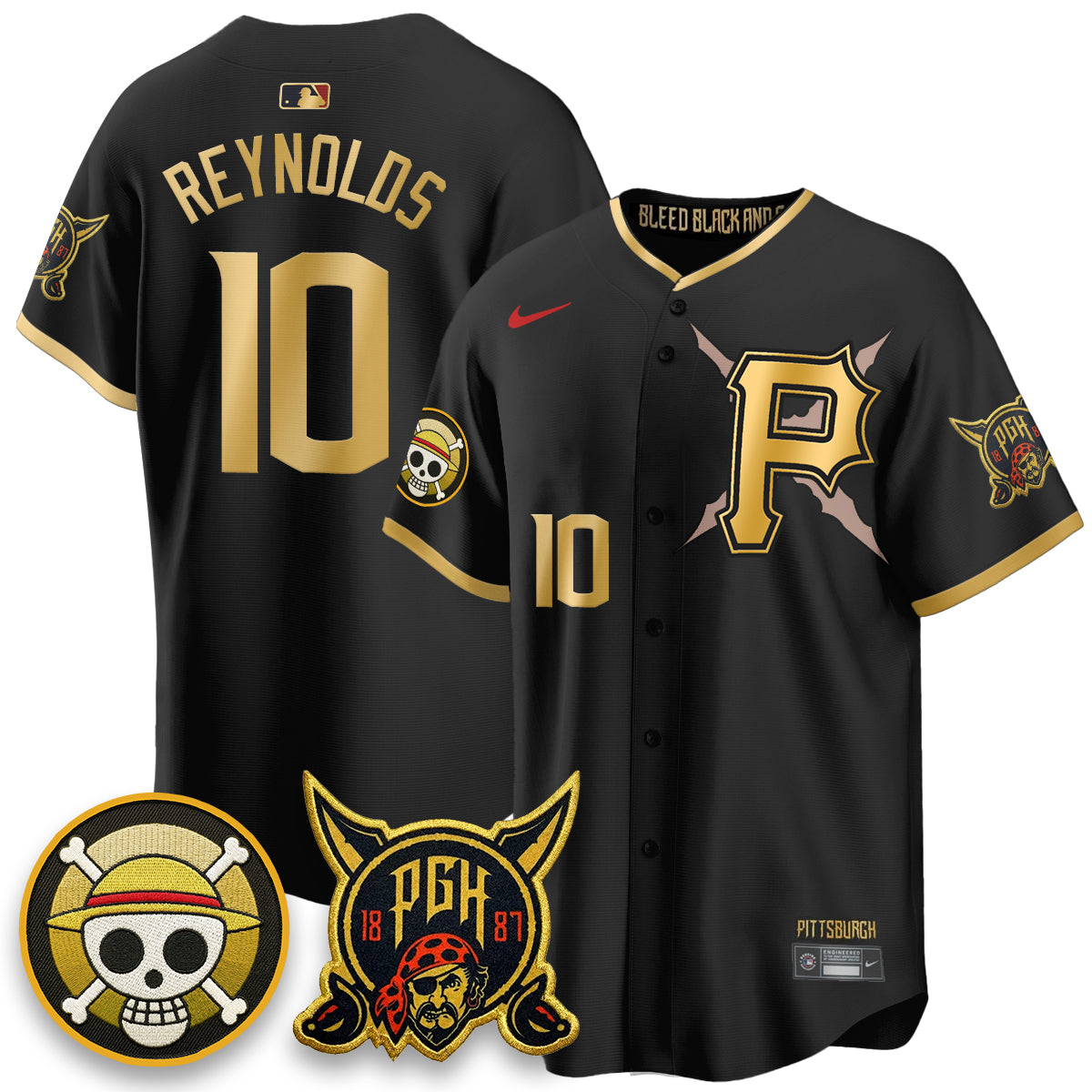 PIT 2026 City Connect x OP Vapor Limited Jersey - All Stitched