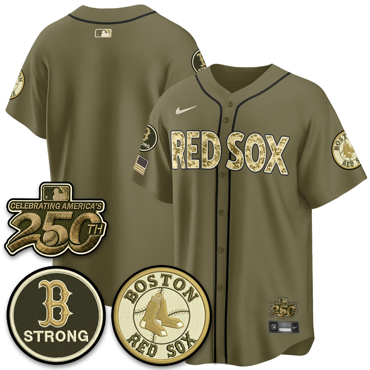 BOS 2026 Armed Forces Day Jersey V2 - Stitched