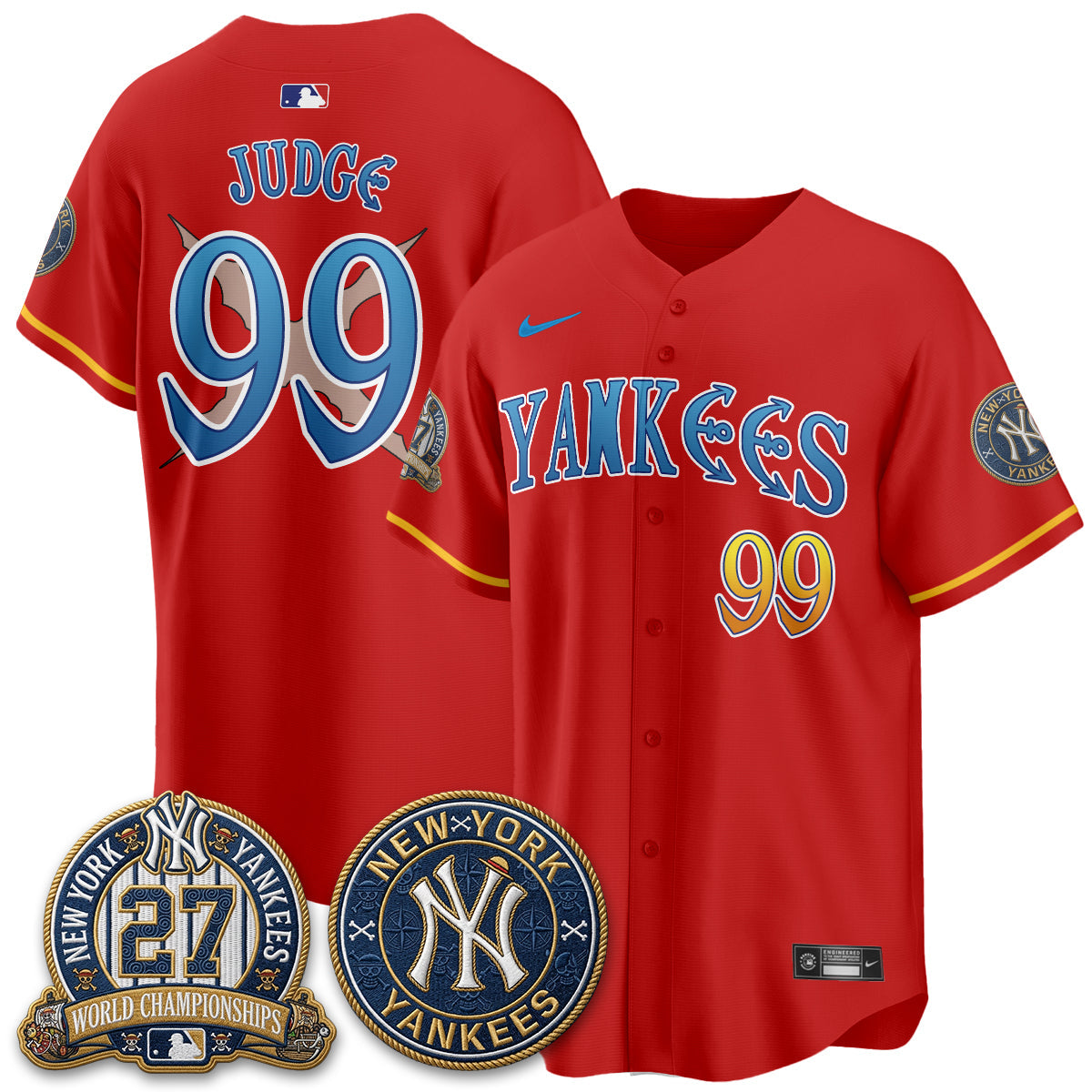 NYY x Japanese Cartoon Limited Jersey -  Stitched