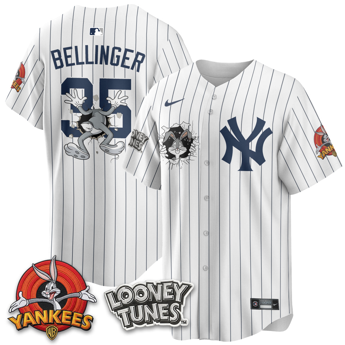 NYY x Bunny Vapor Limited Jersey V3- Printed