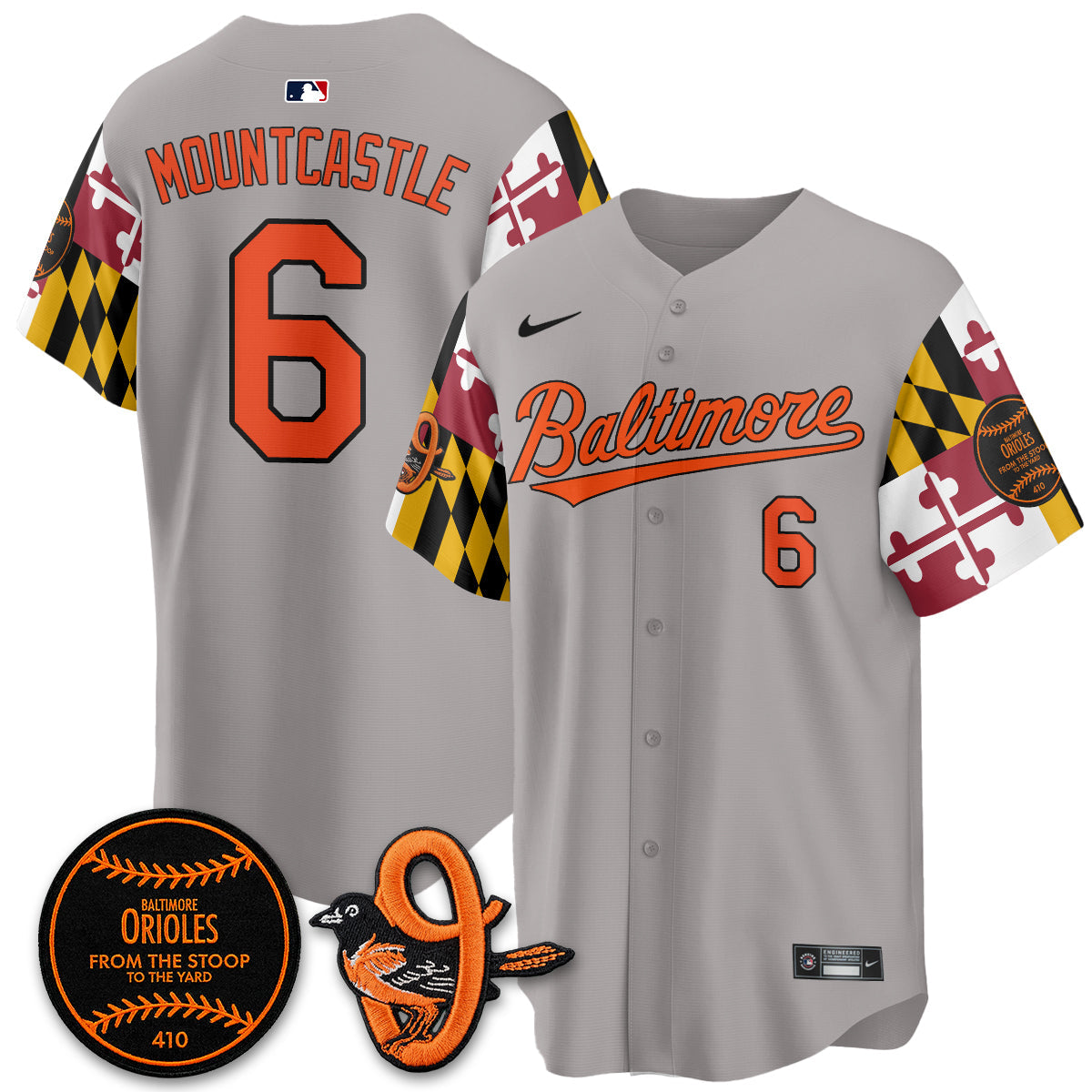 BAL 2026 x Maryland State Flag Vapor Jersey - All Stitched V2