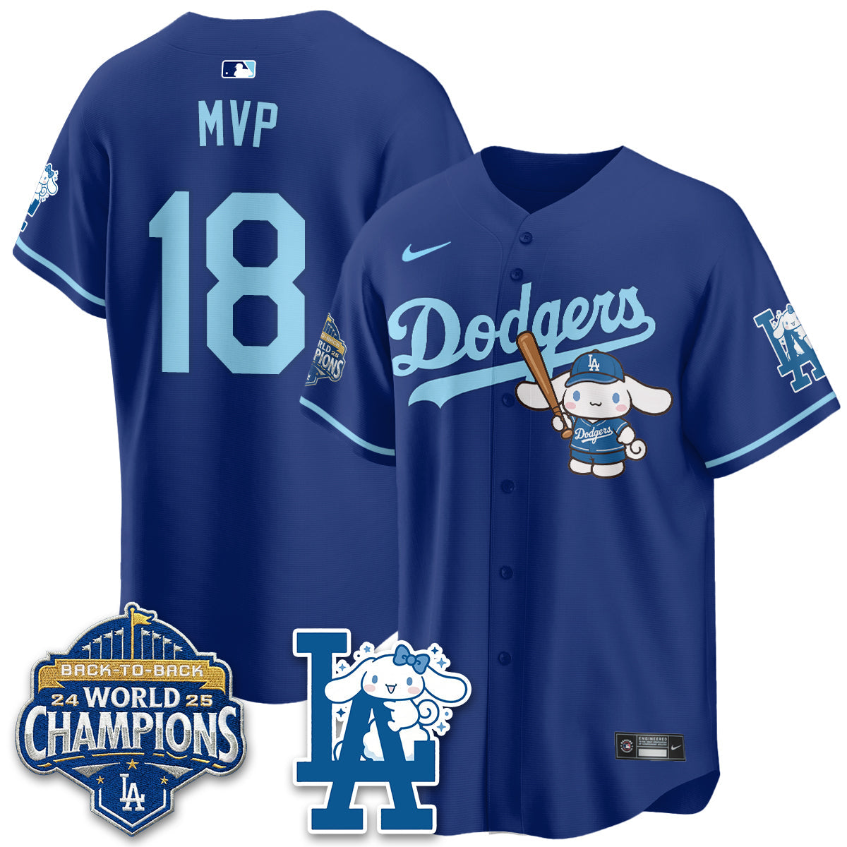 LAD Cinnamoroll Edition Vapor Jersey - Stitched