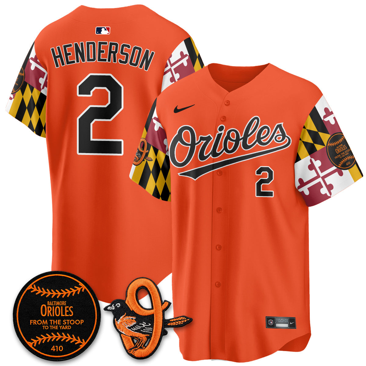 BAL 2026 x Maryland State Flag Vapor Jersey - All Stitched V2