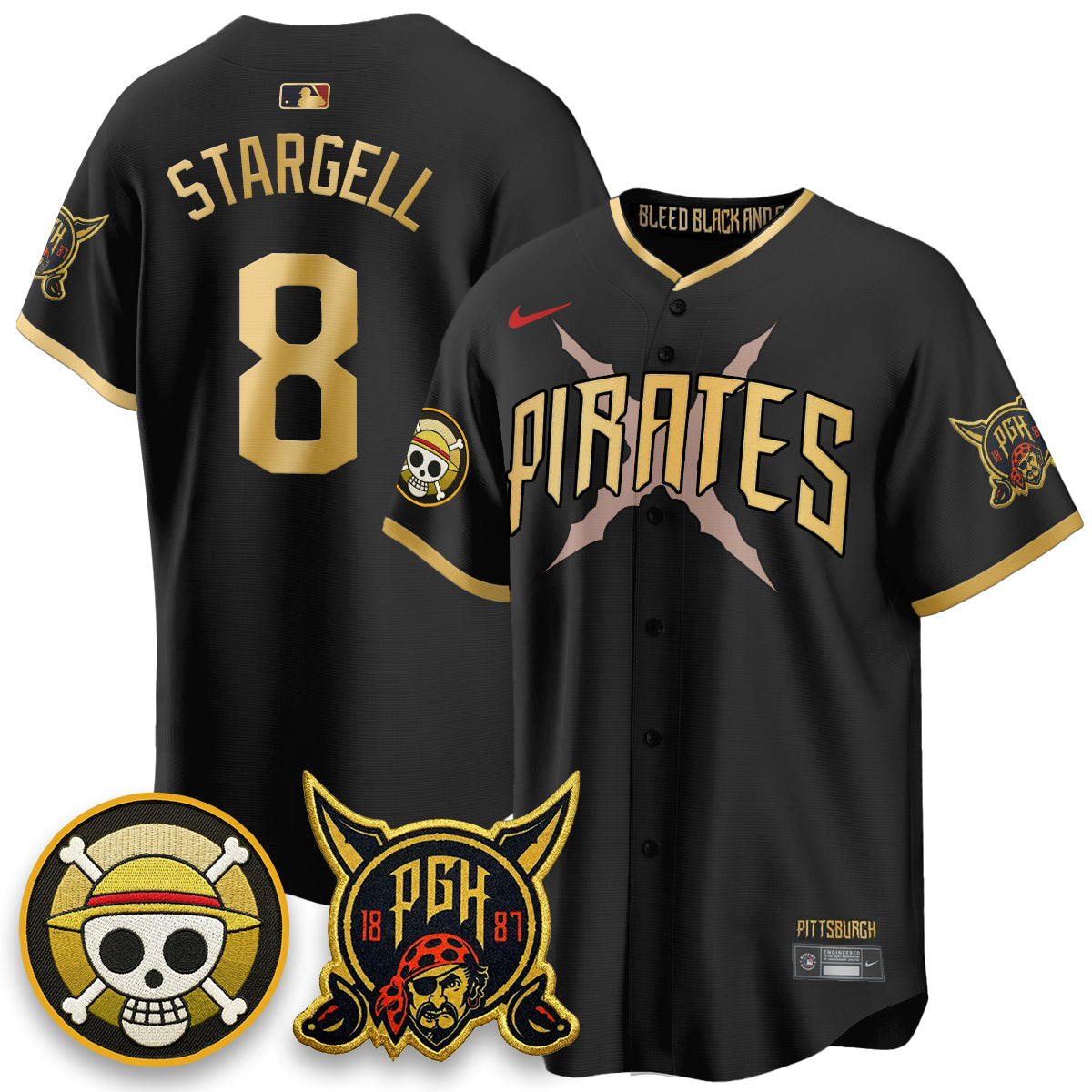 PIT 2026 City Connect x OP Vapor Limited Jersey - All Stitched