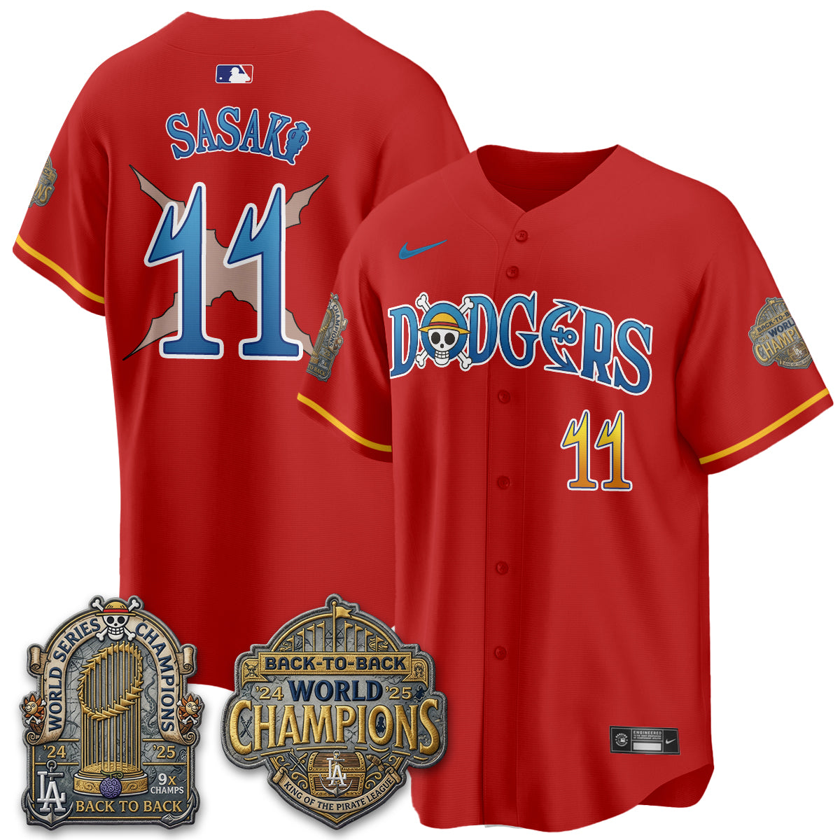 LAD Japanese Cartoon Vapor Limited Jersey - Stitched