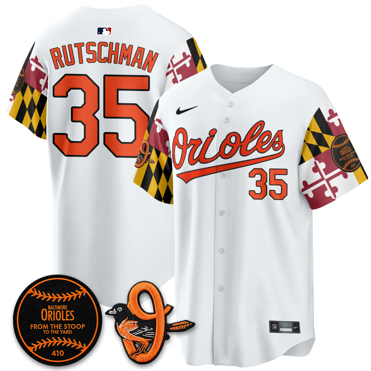 BAL 2026 x Maryland State Flag Vapor Jersey - All Stitched V2