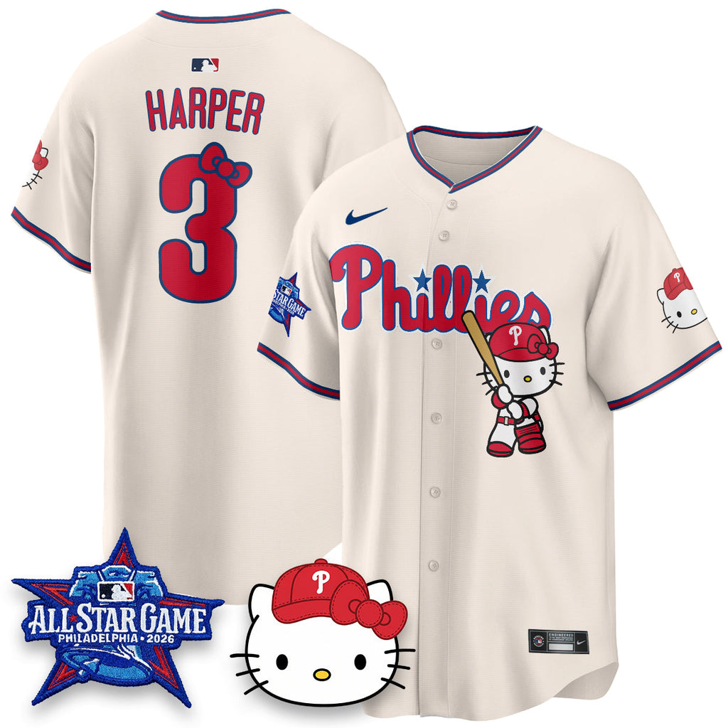 PHI x Meow Kitty Vapor Limited Blue Jersey- Stitched