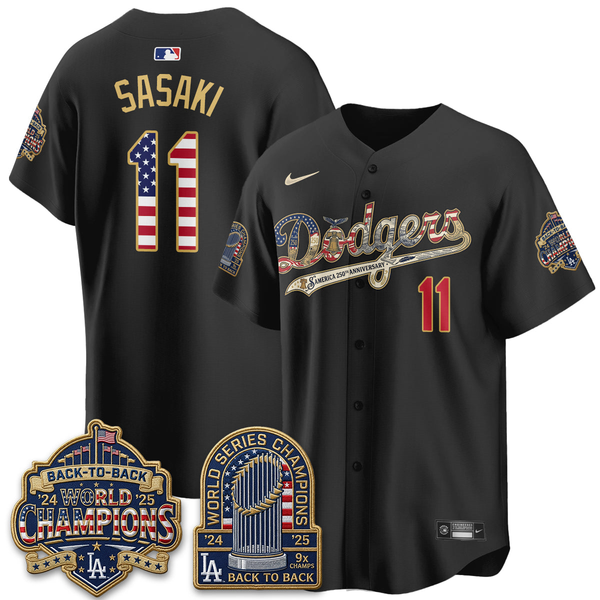 LAD America 250th Anniversary Limited Jersey - Stitched