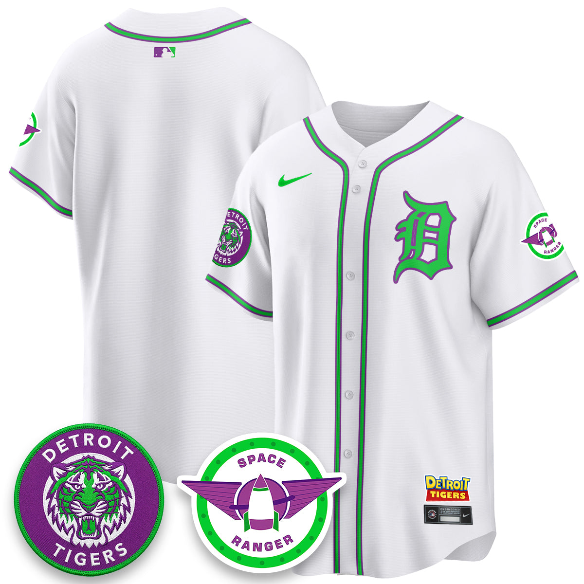 DET 2026 Space Ranger Edition Vapor Limited Jersey - Stitched