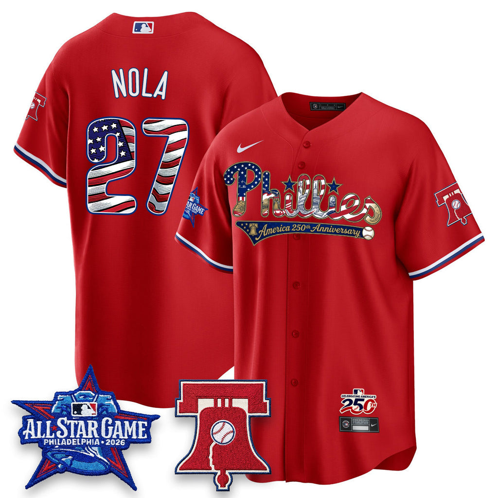 PHI 2026 Independence Day USA Vapor Limited Jersey - Stitched