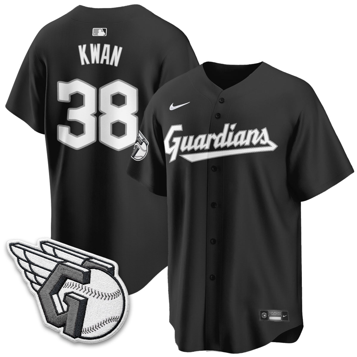 CLE 2026 Black Out Style Limited Vapor Jersey - All Stitched