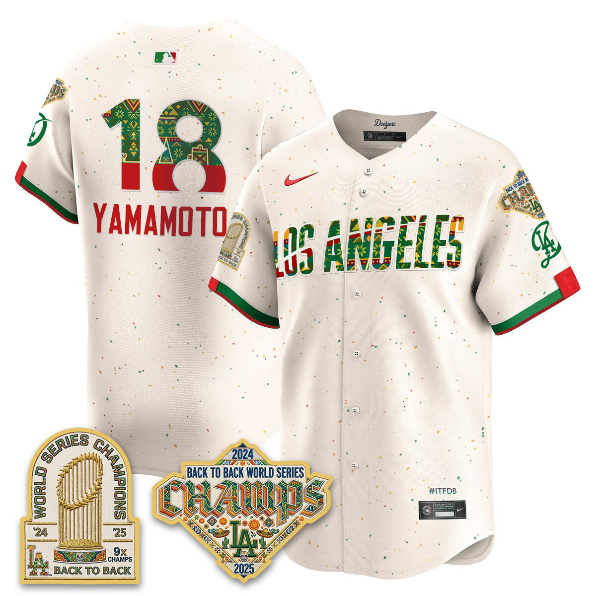 LAD x Mexican Heritage 2026 Limited Vapor Jersey - All Stitched