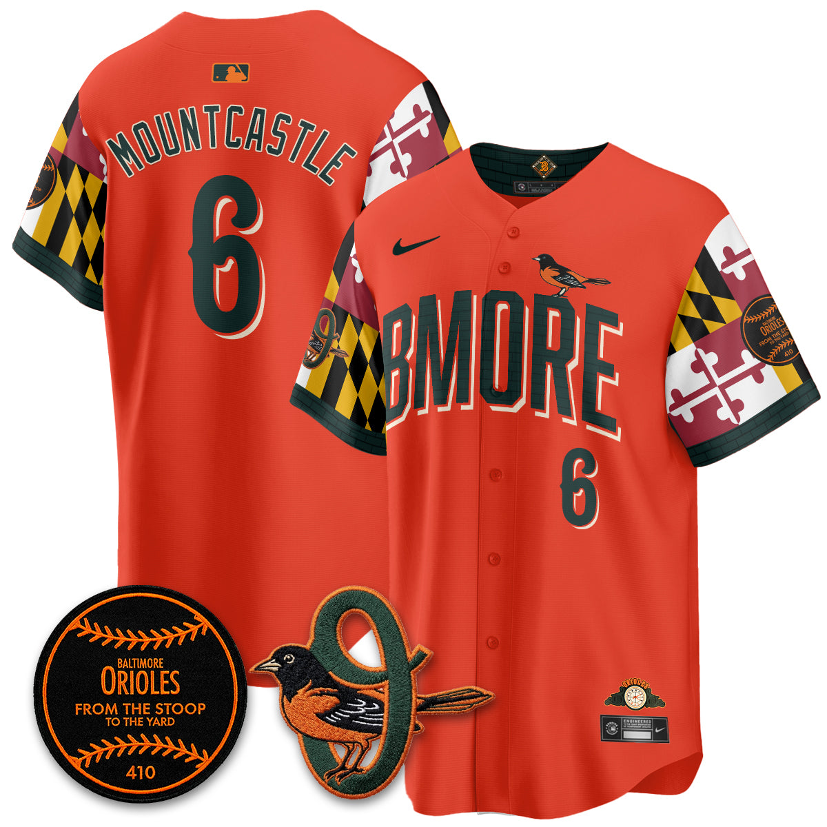 BAL x Maryland State Flag 2026 Vapor Jersey - Stitched