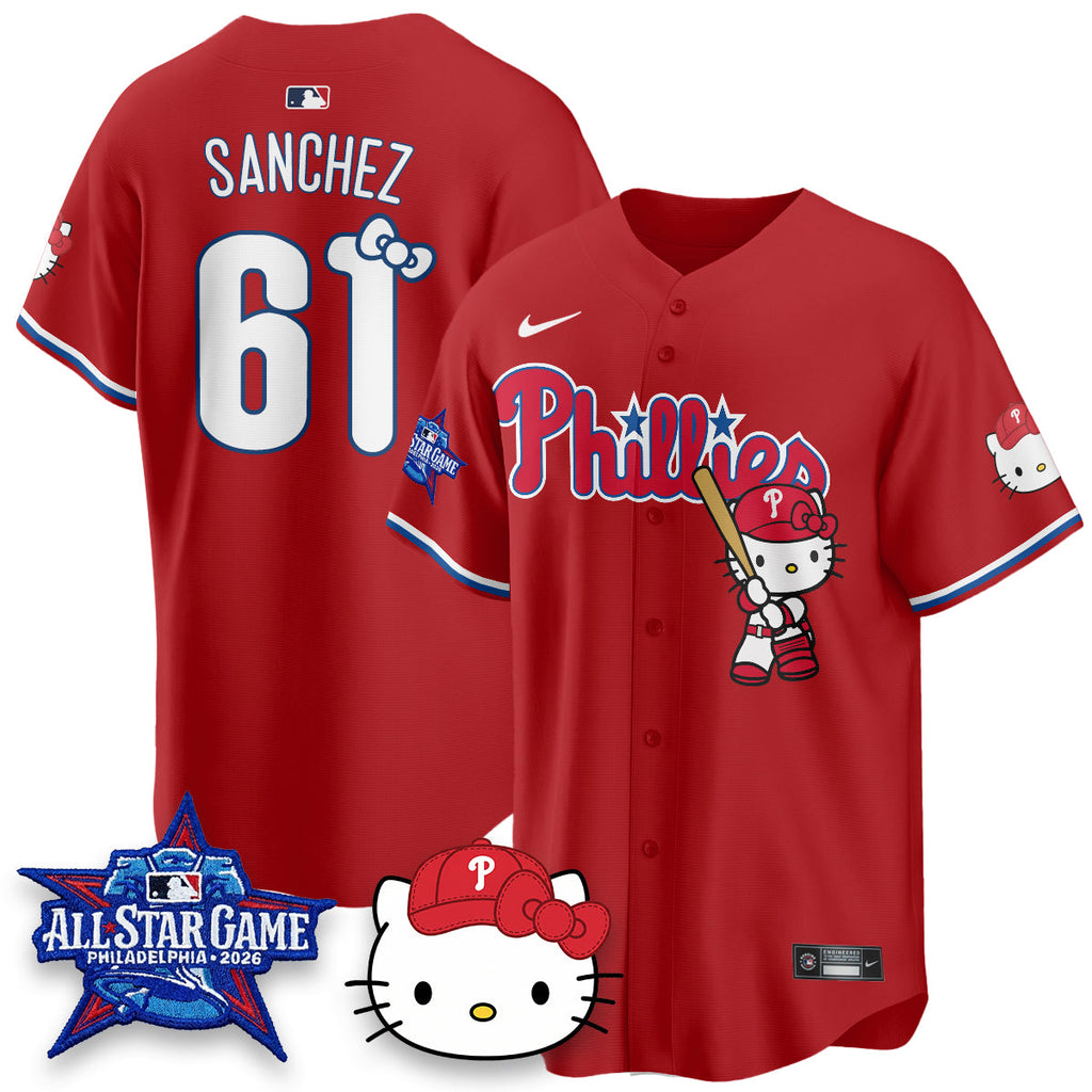 PHI x Meow Kitty Vapor Limited Blue Jersey- Stitched