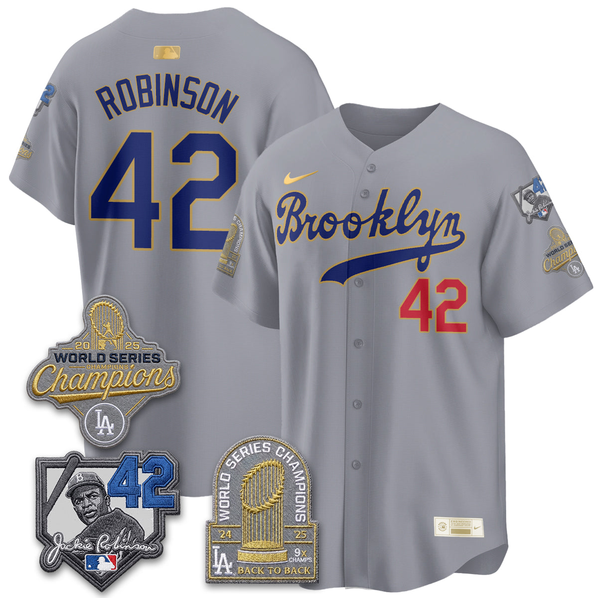 LAD 2026 Brooklyn Jackie Robinson Limited Jersey - Stitched