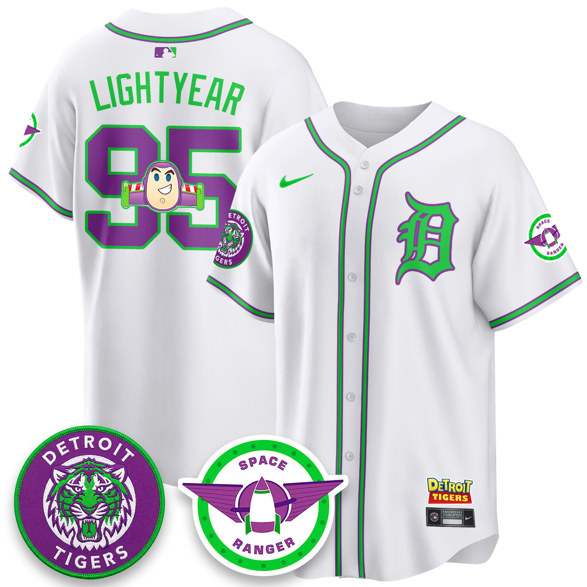 DET 2026 Space Ranger Edition Vapor Limited Jersey - Stitched