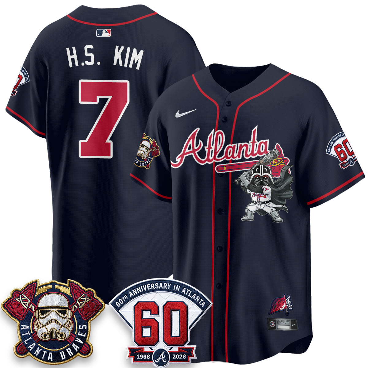 ATL x SW Vapor Limited Jersey - Stitched