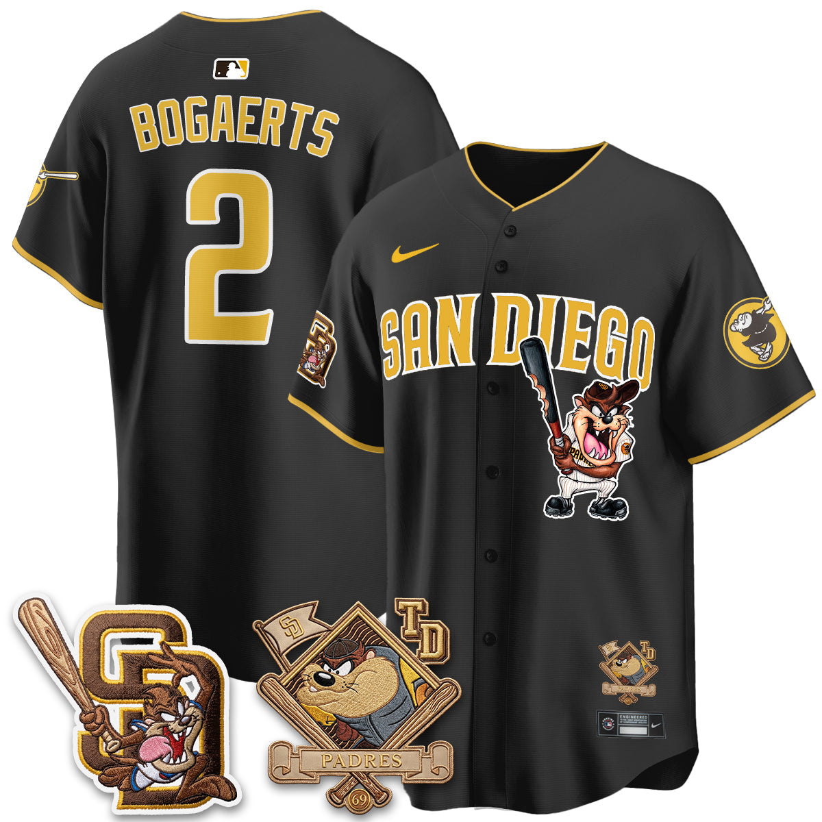SD x Cat 2026 Vapor Limited Jersey - Stitched