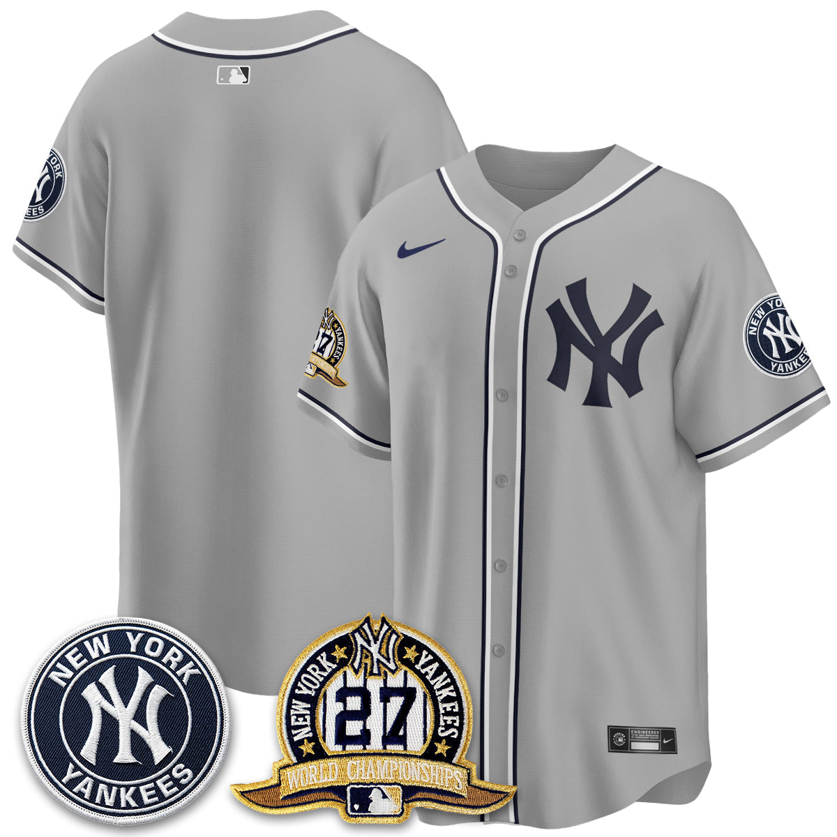 NYY 2026 Black Out Style Vapor Limited Jersey - All Stitched