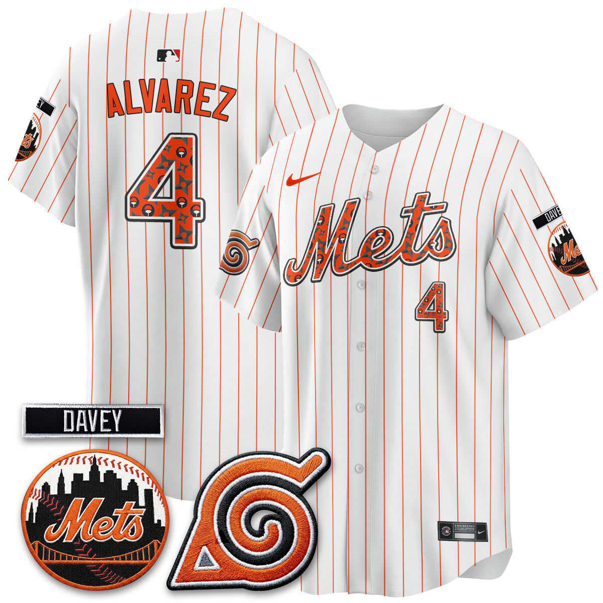 NYM x Naruto Nights 2026 Vapor Limited Jersey - All Stitched V2
