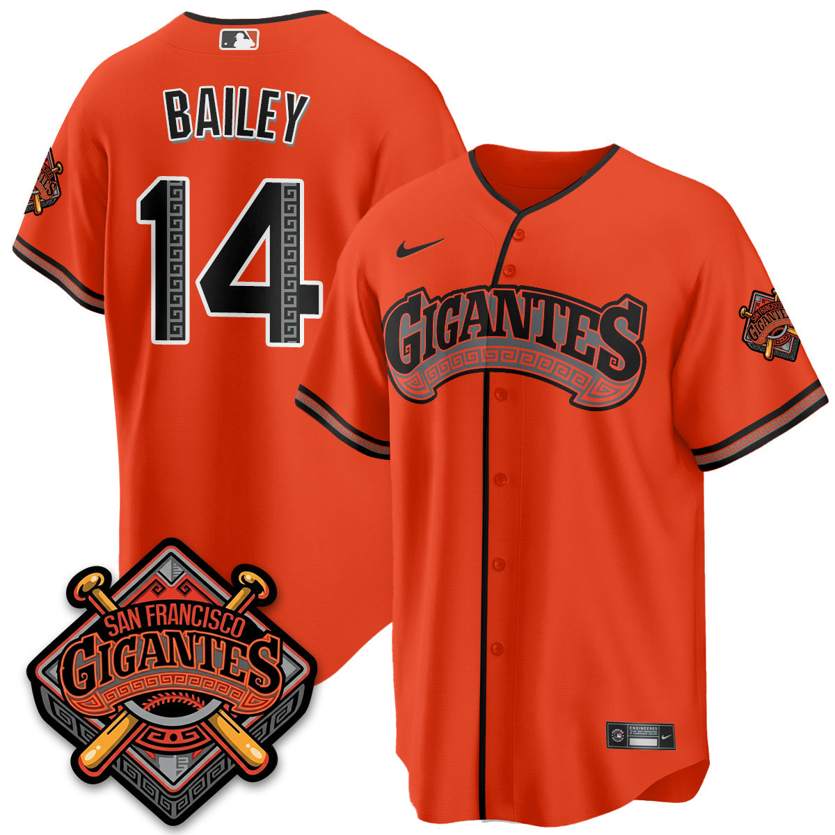 SF GIGANTES Vapor Limited Jersey - Stitched