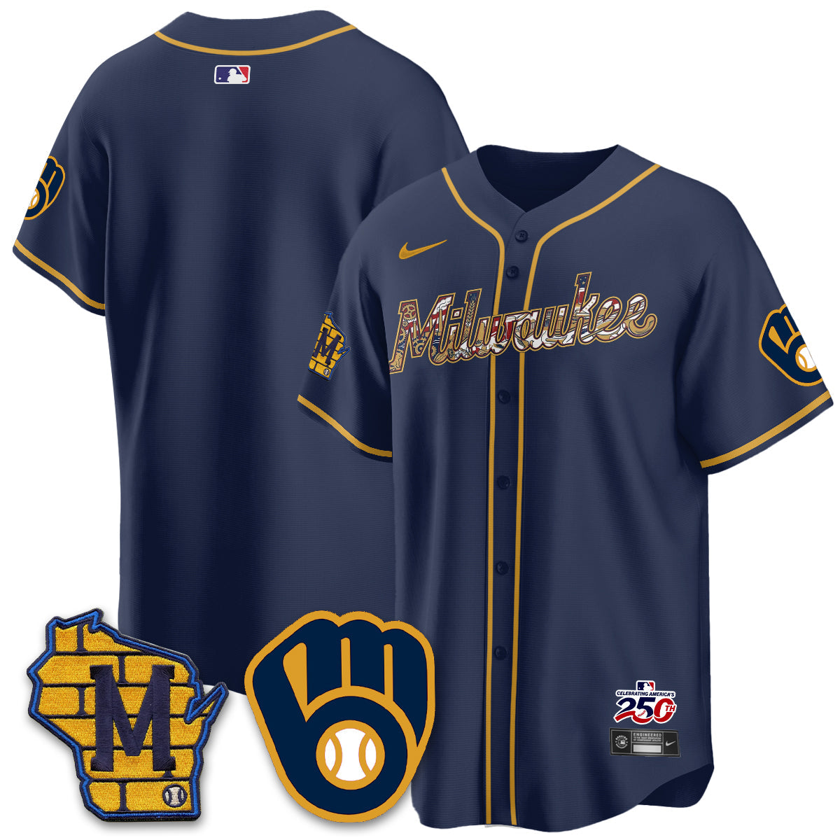 MIL 2026 Independence Day USA Vapor Limited Jersey - Stitched
