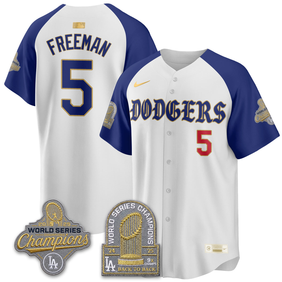 LAD Vapor Limited Jersey - Back to Back 9x Champs - All Stitched