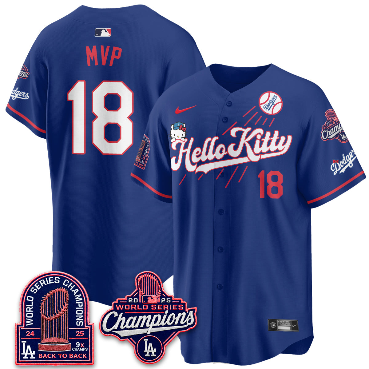 LAD x Hello Kitty Night 2026 Vapor Jersey - All Stitched - V3
